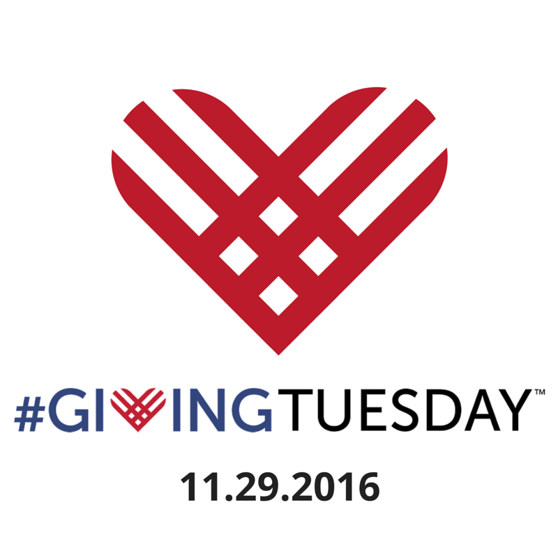 Giving Tuesday is Nov. 29, 2016